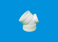 45°彎頭（帶檢查口）