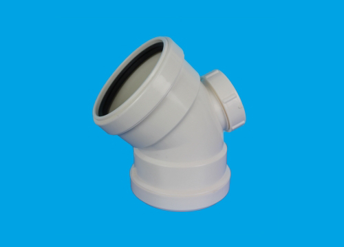 雙擴(kuò)口45°彎頭（帶檢查口）